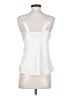 Club Monaco 100% Polyester Solid White Sleeveless Top Size XS - photo 2