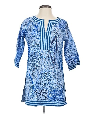 Gretchen Scott Designs 3/4 Sleeve Blouse (view 1)