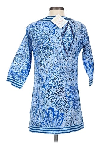 Gretchen Scott Designs 3/4 Sleeve Blouse (view 2)