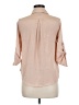 rue21 Tan 3/4 Sleeve Button-Down Shirt Size M - photo 2
