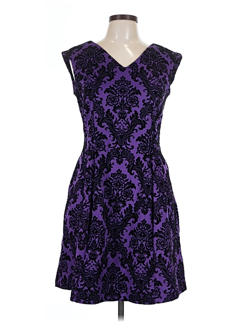 Pre-owned Eci Cocktail Dress In Purple
