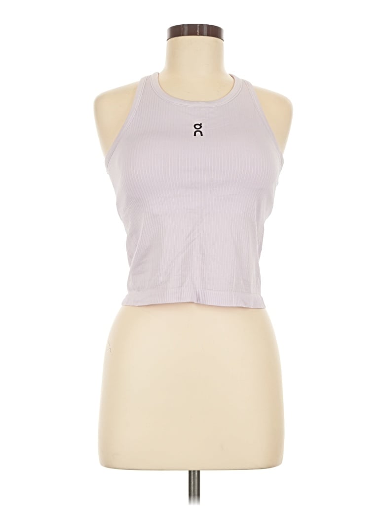 Pre-owned On Cloud Active Tank Top In Silver