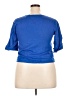 Assorted Brands 100% Linen Blue Short Sleeve Top Size 20 - photo 2