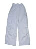 Shein 100% Polyester Solid Blue Cargo Pants Size 10 - photo 1