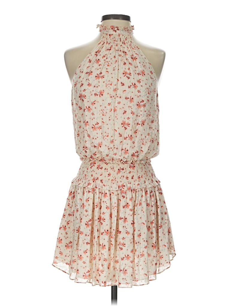 Pre-owned Blue Life Casual Dress In Ivory
