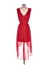 A. Byer 100% Polyester Red Cocktail Dress Size S - photo 2