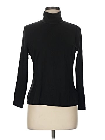 St. John Caviar Long Sleeve Top (view 1)