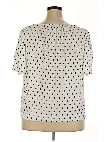 Ann Taylor LOFT Short Sleeve Blouse (view 2)