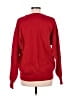 Norm Thompson 100% Wool Solid Red Wool Pullover Sweater Size L (estimated) - photo 2