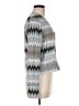 Drew Chevron-herringbone Silver Cardigan Size M - photo 4