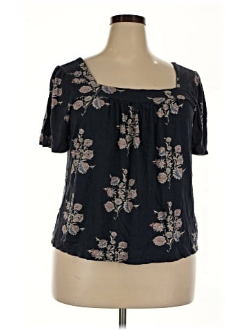 Lucky Brand Short Sleeve Blouse (view 1)
