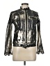 Denimocracy Metallic Silver Jacket Size M - photo 1