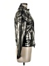 Denimocracy Metallic Silver Jacket Size M - photo 4
