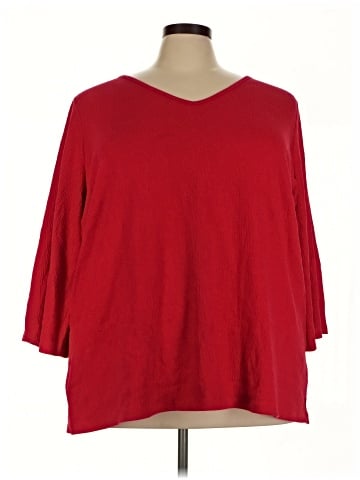 Belle By Kim Gravel 3/4 Sleeve Top (view 1)