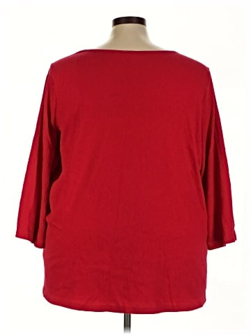 Belle By Kim Gravel 3/4 Sleeve Top (view 2)
