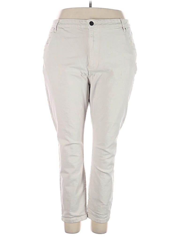 Pre-owned Cotton On Khaki Pant In Gray