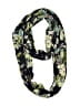 J.Jill 100% Polyester Floral Black Scarf One size - photo 1