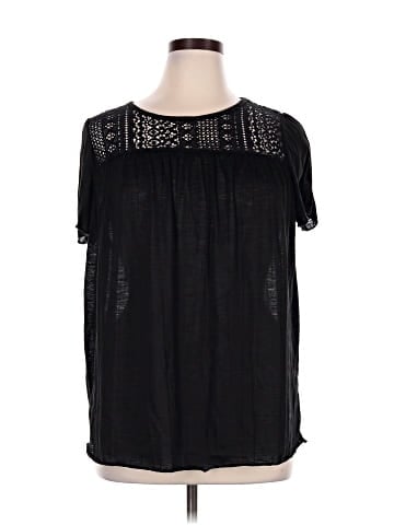 Faded Glory Short Sleeve Blouse (view 1)
