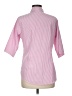 Gretchen Scott Designs Stripes Pink 3/4 Sleeve Blouse Size M - photo 2