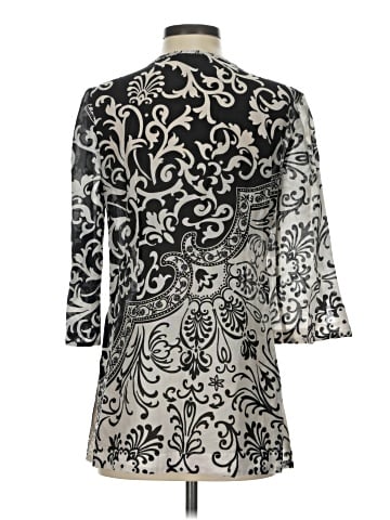 White House Black Market 3/4 Sleeve Blouse (view 2)
