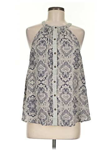 Hem & Thread Sleeveless Blouse (view 1)