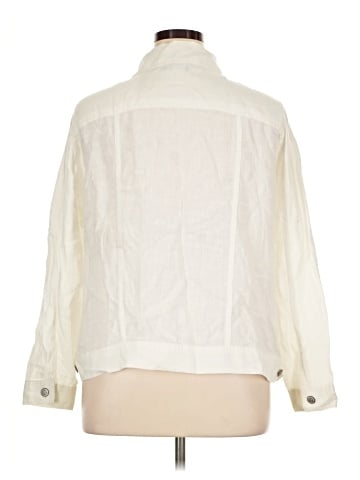 Jones New York 3/4 Sleeve Button-Down Shirt (view 2)