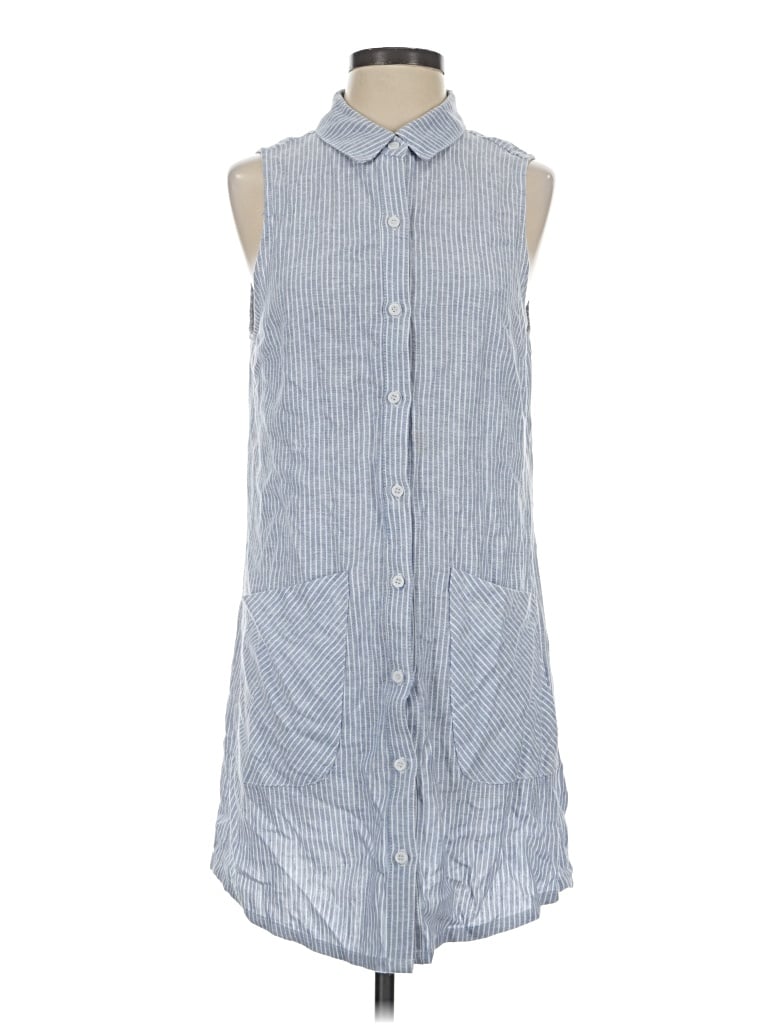 Pre-owned Chelsea & Theodore Casual Dress In Blue