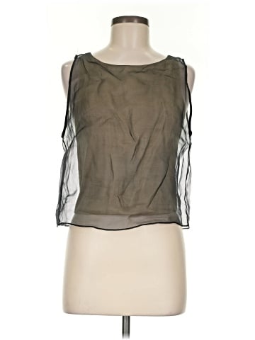 Alice + Olivia Sleeveless Silk Top (view 1)