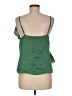 Lovers + Friends 100% Polyester Green Sleeveless Blouse Size M - photo 2