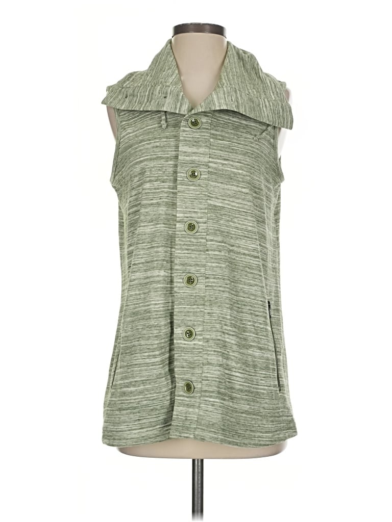 Pre-owned Matilda Jane Sweater Vest In Green