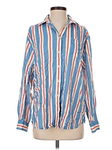 Solid & Striped Long Sleeve Button-Down Shirt (view 1)