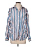 Solid & Striped Stripes Blue Long Sleeve Button-Down Shirt Size S - photo 1