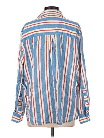 Solid & Striped Long Sleeve Button-Down Shirt (view 2)