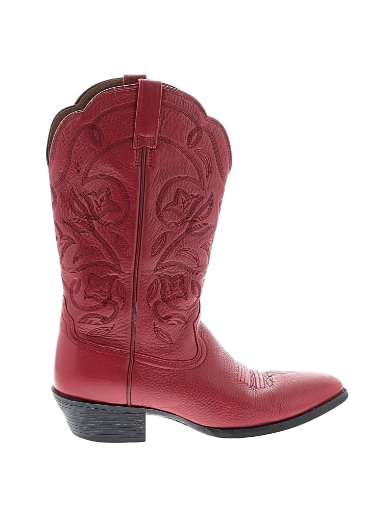 Pre-owned Ariat Boots In Red