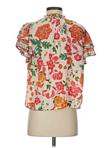 Nicole Miller Artelier Short Sleeve Blouse (view 2)