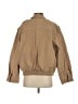 Unbranded 100% Polyester Solid Tan Jacket Size XS - photo 2
