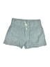 Athleta 100% Linen Solid Blue Shorts Size 4 - photo 1
