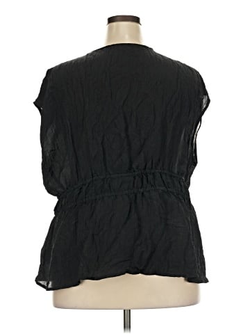 Terra & Sky Short Sleeve Blouse (view 2)