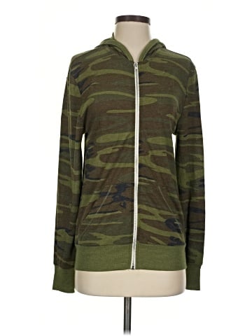 ALTERNATIVE Zip Up Hoodie (view 1)