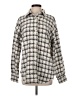 La Miel 100% Polyester Houndstooth Gray Coat Size S - photo 1