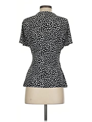White House Black Market Short Sleeve Blouse (view 2)