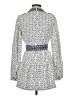 Elevenses Blue Gray Casual Dress Size 6 - photo 2