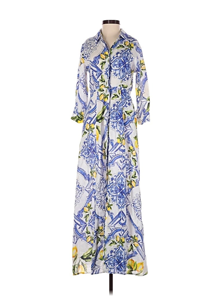 Pre-owned Marina Cocktail Dress In White