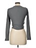 One Step Up Gray Long Sleeve T-Shirt Size L - photo 2