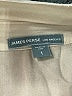 James Perse 100% Viscose Tan 3/4 Sleeve Blouse Size Sm (1) - photo 7