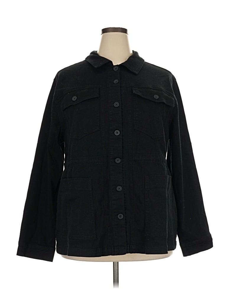 Pre-owned Torrid Jacket In Black