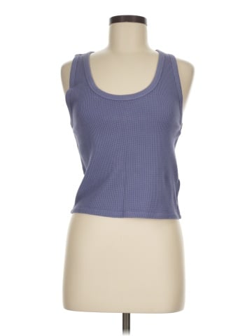 Madewell Waffle Knit Scoop Crop Tank (view 1)