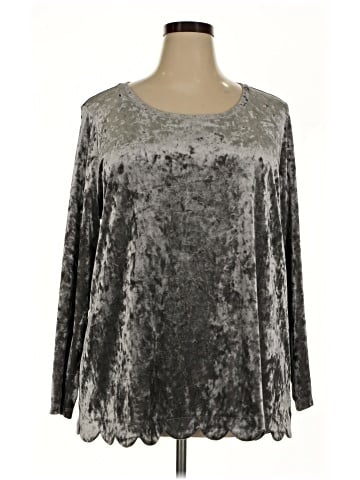 Isaac Mizrahi LIVE! Long Sleeve Top (view 1)