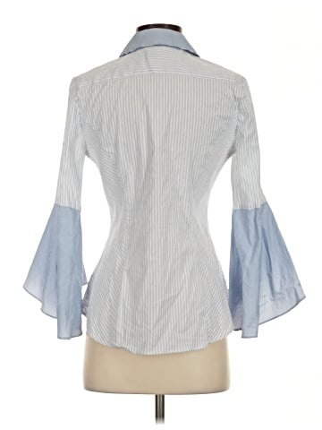 White House Black Market 3/4 Sleeve Blouse (view 2)