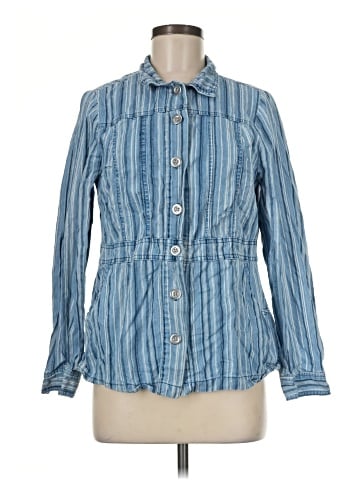 DG^2 by Diane Gilman Long Sleeve Button-Down Shirt (view 1)